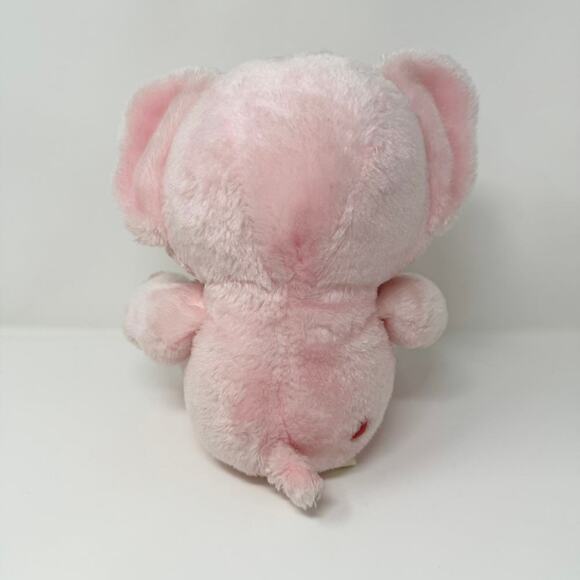 Vintage Kenner Lotsa Heart Elephant Care Bear Cousins 1984 13" Pink Plush Toy - Picture 6 of 14